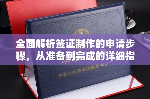 炎陵全面解析签证制作的申请步骤，从准备到完成的详细指南